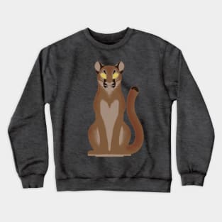 Minimalist Cougar Crewneck Sweatshirt